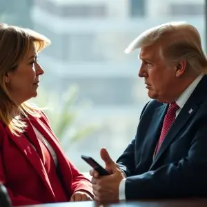 Actualidad: Trump Confirma una Conversación Telefónica con Maduro