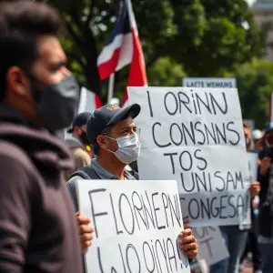 Interinos protestan ante el Congreso: 30 años temporales