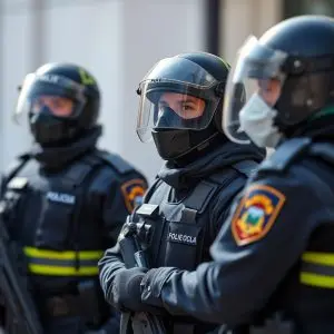 Nuevos uniformes de Antidisturbios de la Policía Nacional