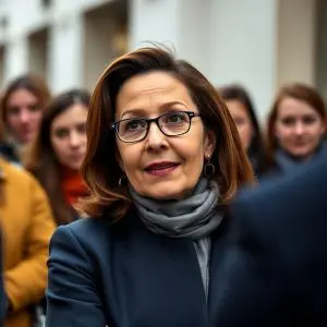 María Corina Machado recibe en Oslo a cientos de venezolanos