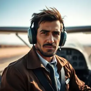 Maxi Iglesias se Gradúa Como Piloto de Aviones