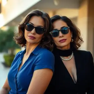 Discretas vidas de Leslie y Lynda hermanas de Jennifer Lopez