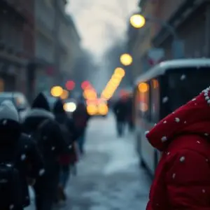 Soria se Engalana con Rojo Acebo por Navidad