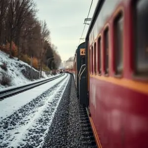 Mejor ruta invernal en Granada: senda sobre vías de tren