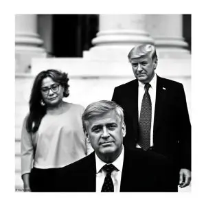 George Clooney y familia se hacen franceses por Donald Trump