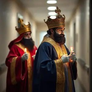 Reyes Magos llevan ilusión a hospitales de Toledo y Talavera