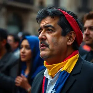 Himno de Venezuela suena en Barcelona por captura de Maduro