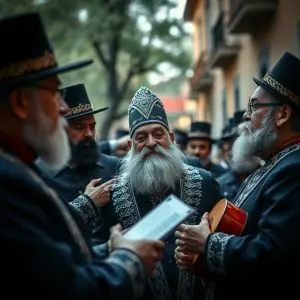 Mochileros de Gaena y sus villancicos piden aguinaldo
