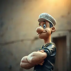 Popeye: estatua ocultó droga del Cártel de Sinaloa en España