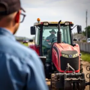Tractorada en Valladolid contra el acuerdo Mercosur