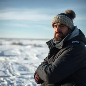 Rubén, Español en Siberia, tras probar el trabajo más frío