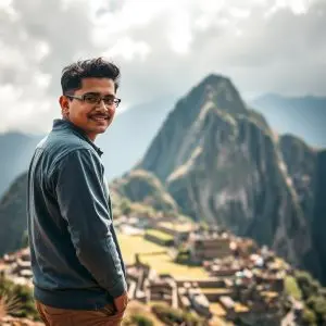 Óscar Reyes, hijo de una bailaora, Machu Picchu 2025