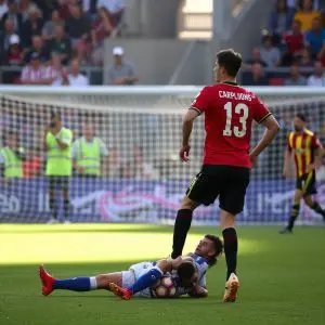 Intervención VAR: gol anulado a Córdoba CF ante Las Palmas