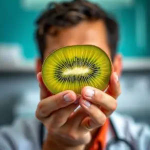 Álvaro Carmona, Dr. Med. Molecular: piel del kiwi comestible