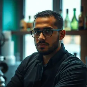 Mohamed Anouar, alumno Hostelería en Foz: soñé ser barista