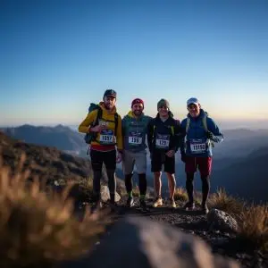 Ganadores del Quiroga Trail Challenge en Montañas do Courel