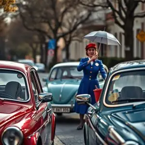 La empresa Mary Poppins hace limpieza de coches en Ribadeo