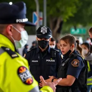 Policía de Parla cumple 11 días de huelga por 9 hijos