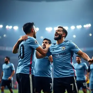 Martinelli quita triunfo al Manchester City en el descuento