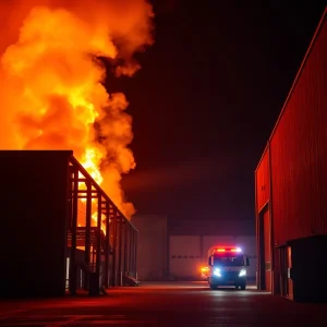 Incendio en una nave de O Rosal: cuando la prevención marca la diferencia