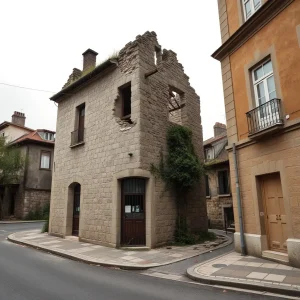 40 meses de peligro: Una casa en A Milagrosa (Lugo) sigue en ruinas tras un impa