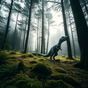 Outeiro de Rei estrena su 'Parque Jurásico': dinosaurios animatrónicos en una ca