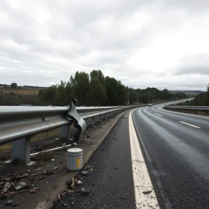 Cinco heridos tras atropellar un jabalí en la AP 9F en Bergondo