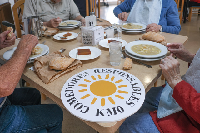 El proyecto 'Comedores Responsables KM0' impulsa la alimentación sostenible en residencias