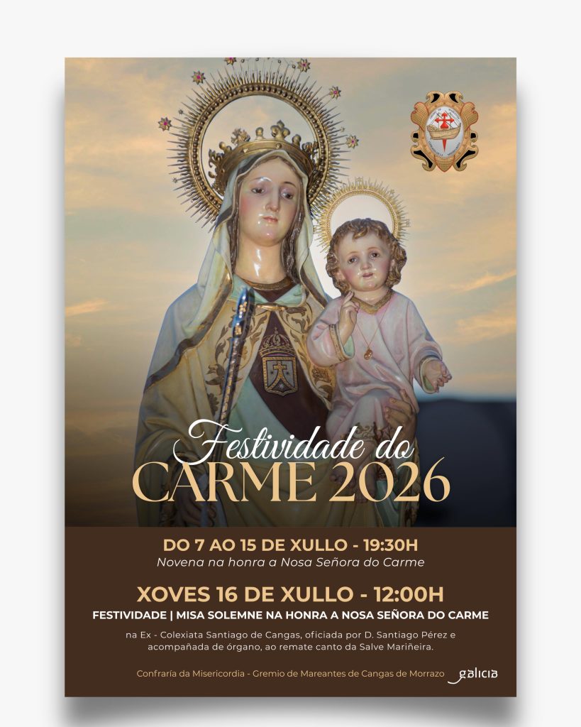 Cartel Virgen Del Carmen.2026