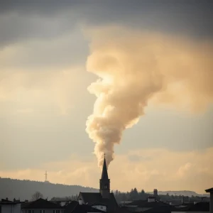 Untes: el humo que cegó Ourense y la pronta reacción que lo contuvo