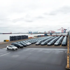Ferrol se convierte en la puerta europea del coche asiático con el primer desemb