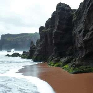 Colas en la playa de As Catedrais, en Ribadeo. EP