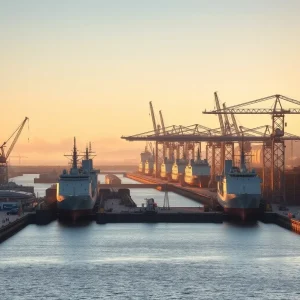 Navantia Ferrol trabaja en cinco barcos simultáneos, su mayor carga en 15 años