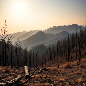 Ribas de Sil logra contener el incendio que arrasó 180 hectáreas en tres días