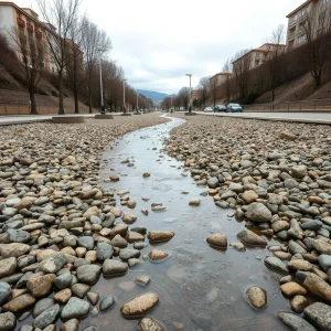 El río Anllóns en Carballo: la paradoja de la sequía tras un invierno de lluvias