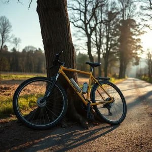 Evacuado en helicóptero un ciclista tras chocar contra un árbol en Pastoriza