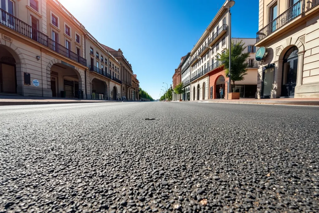 Ourense se derrite: las calles llegan a cerca de 60 grados en plena canícula