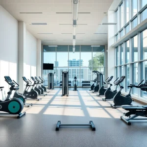La residencia Bal y Gay estrena gimnasio con el Club Fluvial
