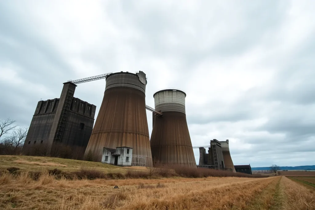 El cielo de As Pontes se despeja: la voladura de las torres que marcaron una épo