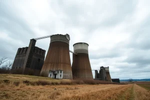 El cielo de As Pontes se despeja: la voladura de las torres que marcaron una épo