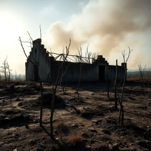 Boborás: un herido y un castro calcinado en el incendio del jueves
