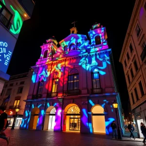 El festival de rúa de Pontevedra abre con fuego, zancos y mucho ritmo