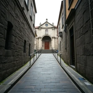 Lugo: la rampa que devolvió la dignidad al edificio sindical