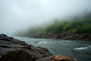 Susto en Allariz: una mujer cae al río y es rescatada con vida