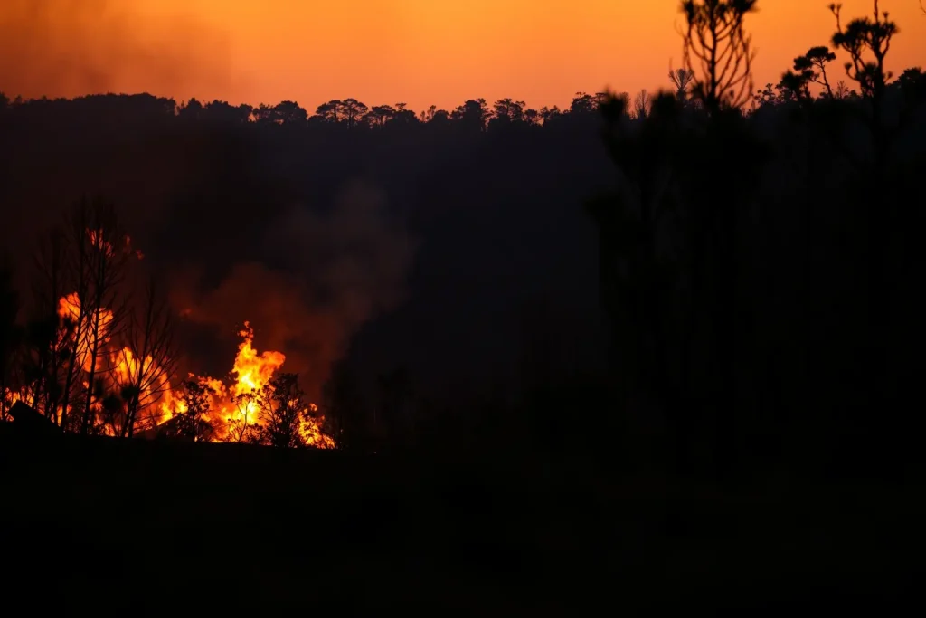 Galicia arde mientras su normativa forestal acumula media década de retraso