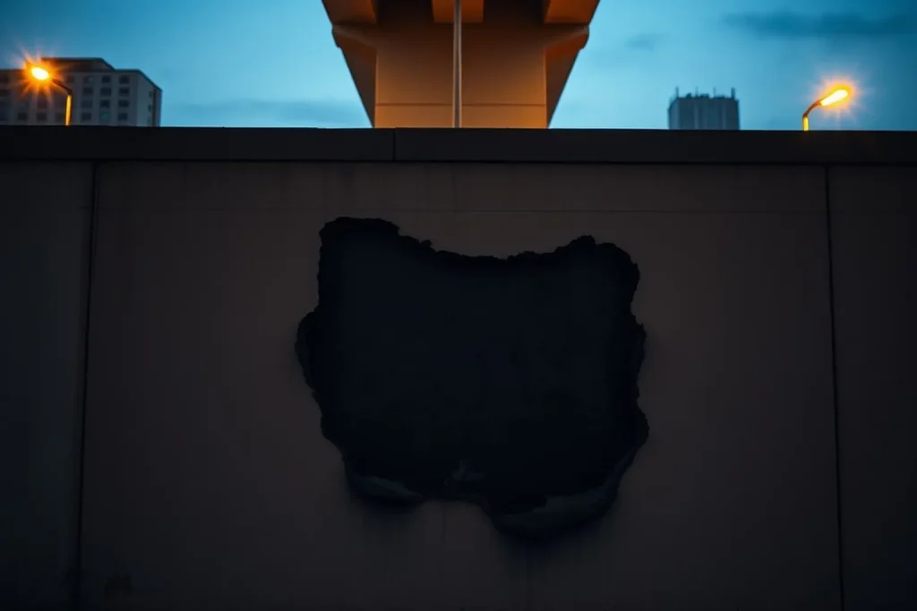 Un incendio bajo el viaducto de Cuatro Caminos agrava el deterioro del mural de