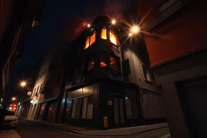 Caos nocturno en A Coruña: un patinete eléctrico provoca un incendio con once ho