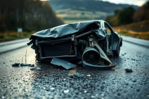 Colisión frontal en la OU 536 deja varios heridos en Pereiro de Aguiar