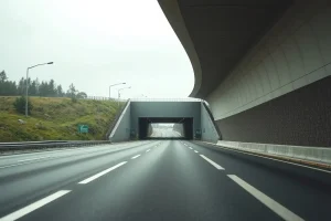 O túnel de Folgoso colapsa a A-52 á saída de Ourense