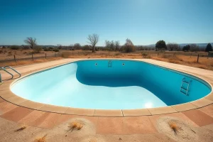 O Campo Lameiro cierra su piscina municipal por la sequía y avisa de posibles co
